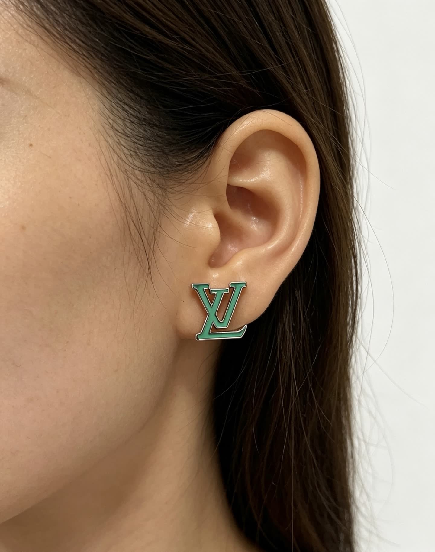 Louis Vuitton Monogram World Tour Earrings